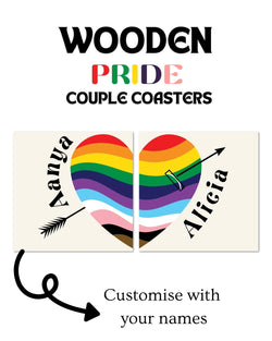 Pride Couple Coasters
