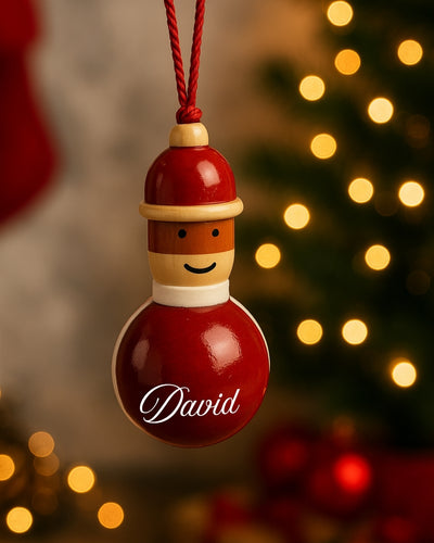 Personalised Handcrafted Wooden Ornaments - hover view
