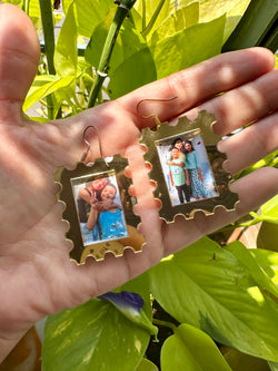 Picture Frame Earrings