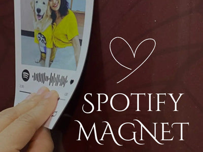 Melodies of Love: Personalised Spotify Magnets
