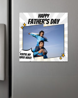 Fathers Day Wooden Fridge Magnet