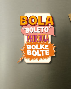 Bola Boleto- Fridge Magnet