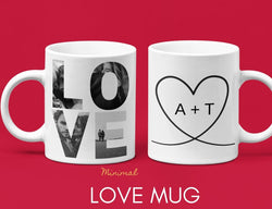 Minimal Love Mug