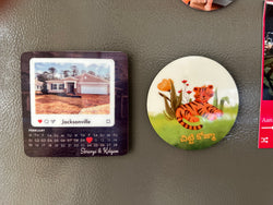 Wooden Photo Magnets