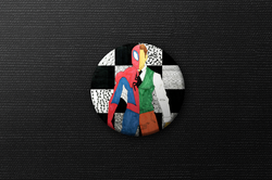 Split Life Badge & Magnet