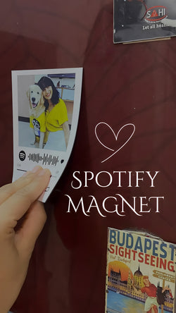 Personalised Spotify Magnets