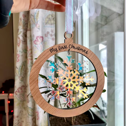 Magical Snowflake Ornament