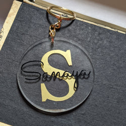 Monogram Keychains
