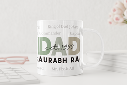 Superdad Custom Coffee Mug